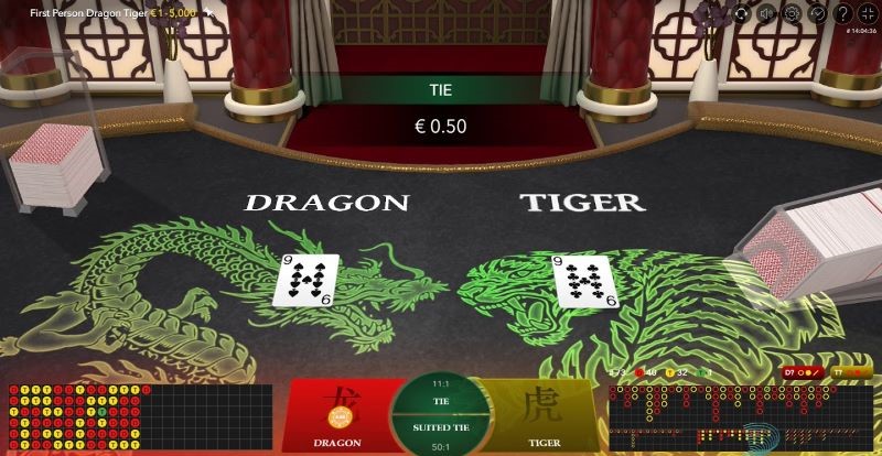 Dragon Tiger tại BMW Bet – Game bài siêu tốc, thắng lớn trong tích tắc 2 Luật chơi Dragon Tiger cho người mới