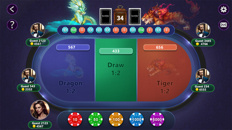 Dragon Tiger tại BMW Bet – Game bài siêu tốc, thắng lớn trong tích tắc 3 Các loại cược phổ biến trong game bài Dragon Tiger